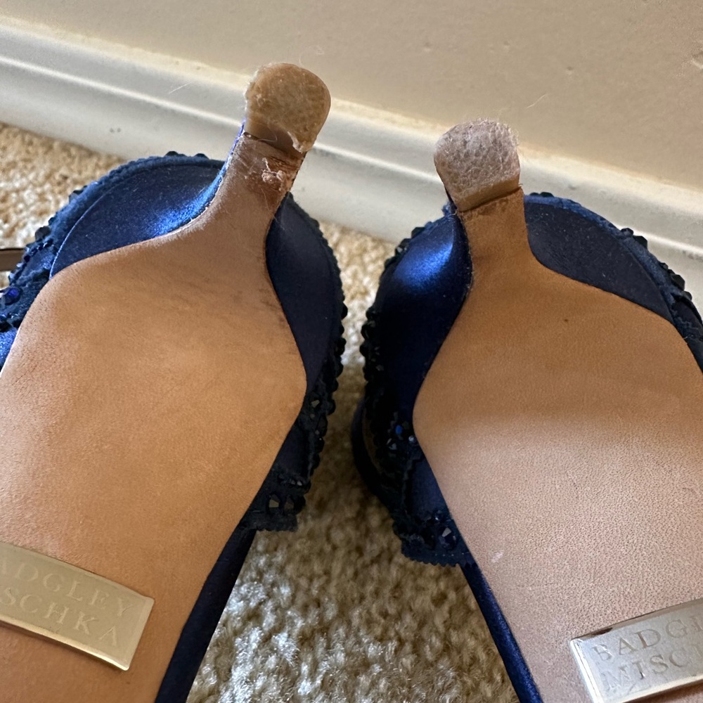 Badgley Mischka Gillian Ankle Strap Dress Sandal - Picture 9 of 14